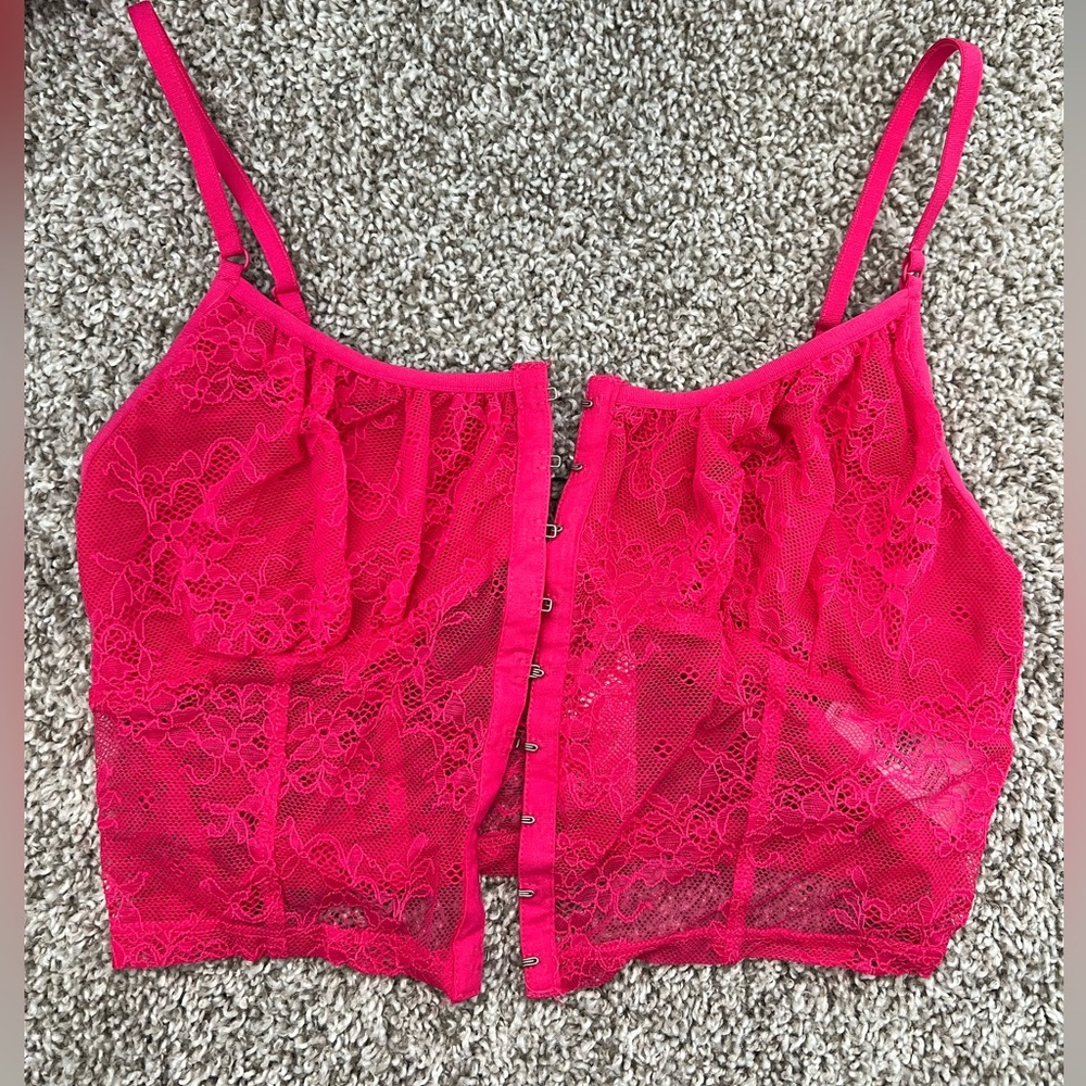 HOT PINK GARAGE TANK TOP